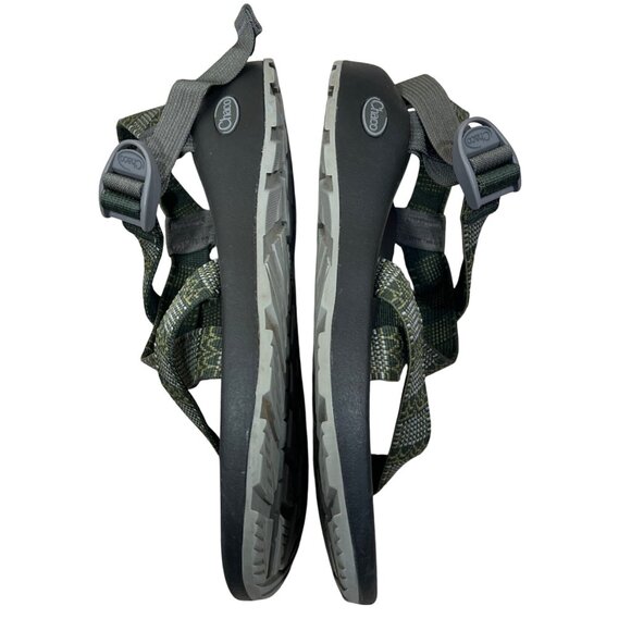 Chaco Men's Sport Sandals Green Hiking Size 10 Outdoor Walking - Picture 7 of 9